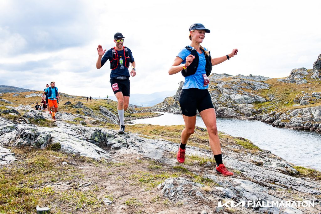 blåhval Hubert Hudson Valg Team Arduua at KIA Fjällmaraton in Sweden - Arduua